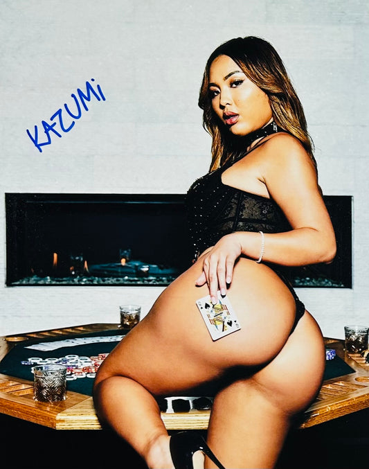 Kazumi Autographed 8x10 Photo