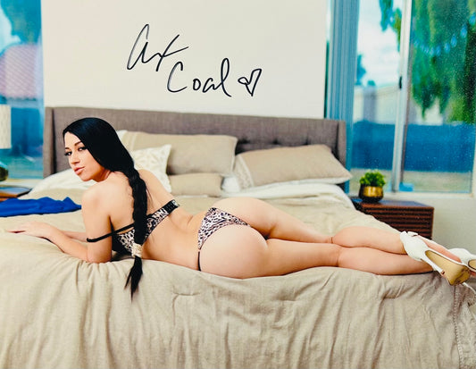 Alex Coal Autographed 8x10 Photo